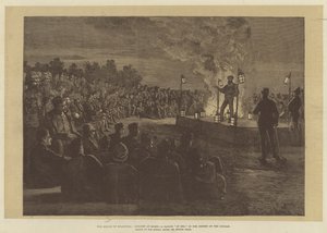 Relief of Chartum, koncert w Korti, Żeglarz na morzu na pustyni Sudanu